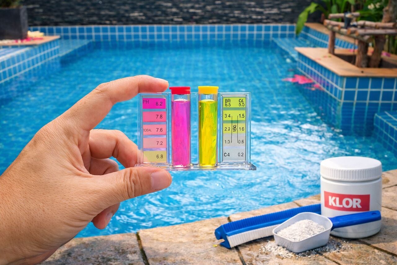 2. Havuz Suyu Dengesi Nasıl Sağlanır? (pH, Klor ve Alkalinite)