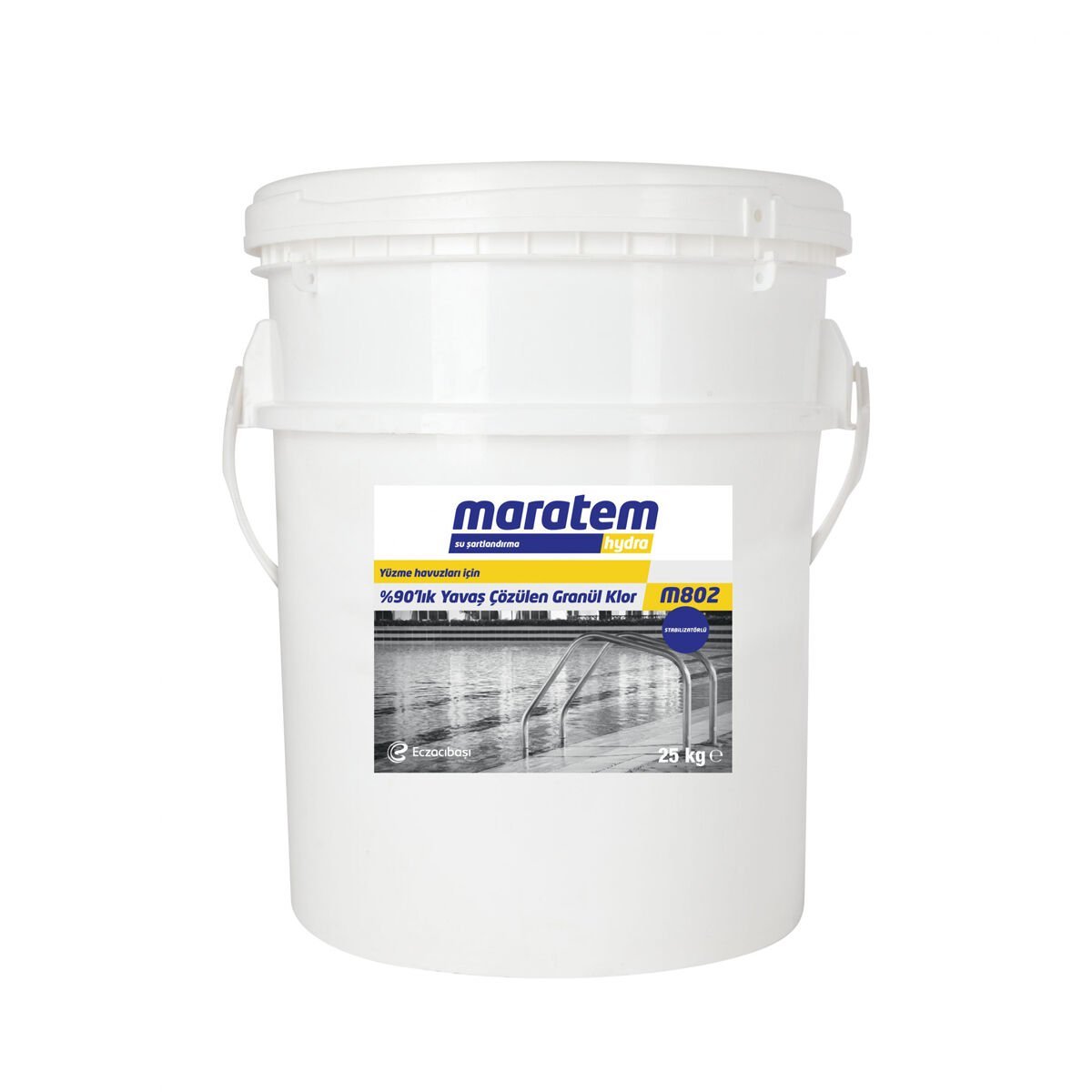 Maratem - M802 %90'lık Granül Toz Klor 50 kg (25kg * 2)