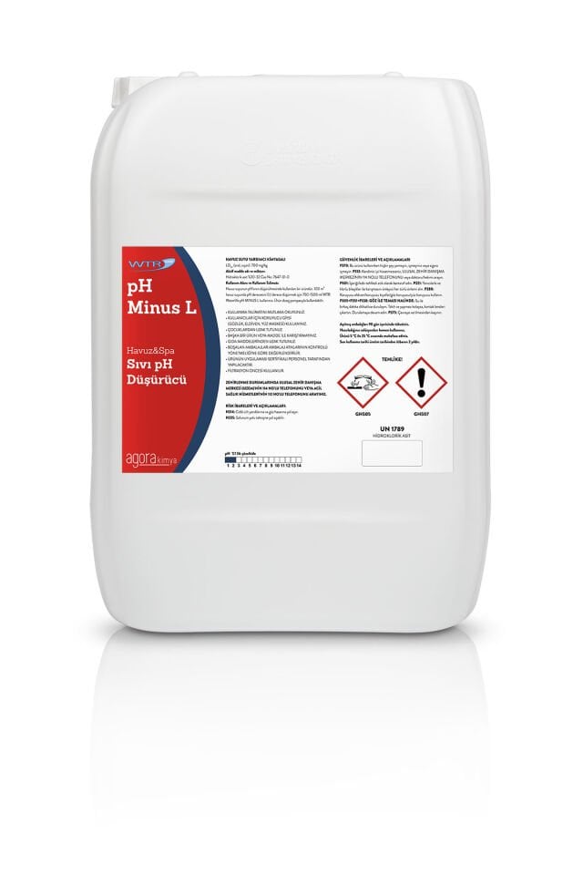 WTR Ph Mınus Ls | Sıvı Ph Düşürücü 20 lt /25 kg