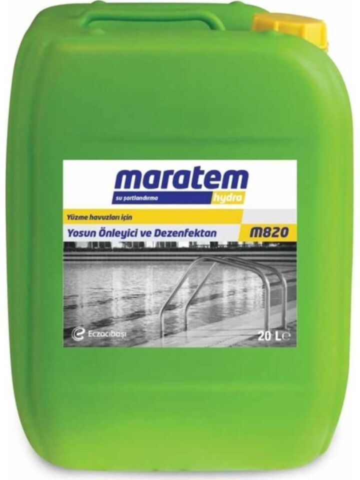 Maratem M820 Yosun Önleyici ve Dezenfektan 20lt