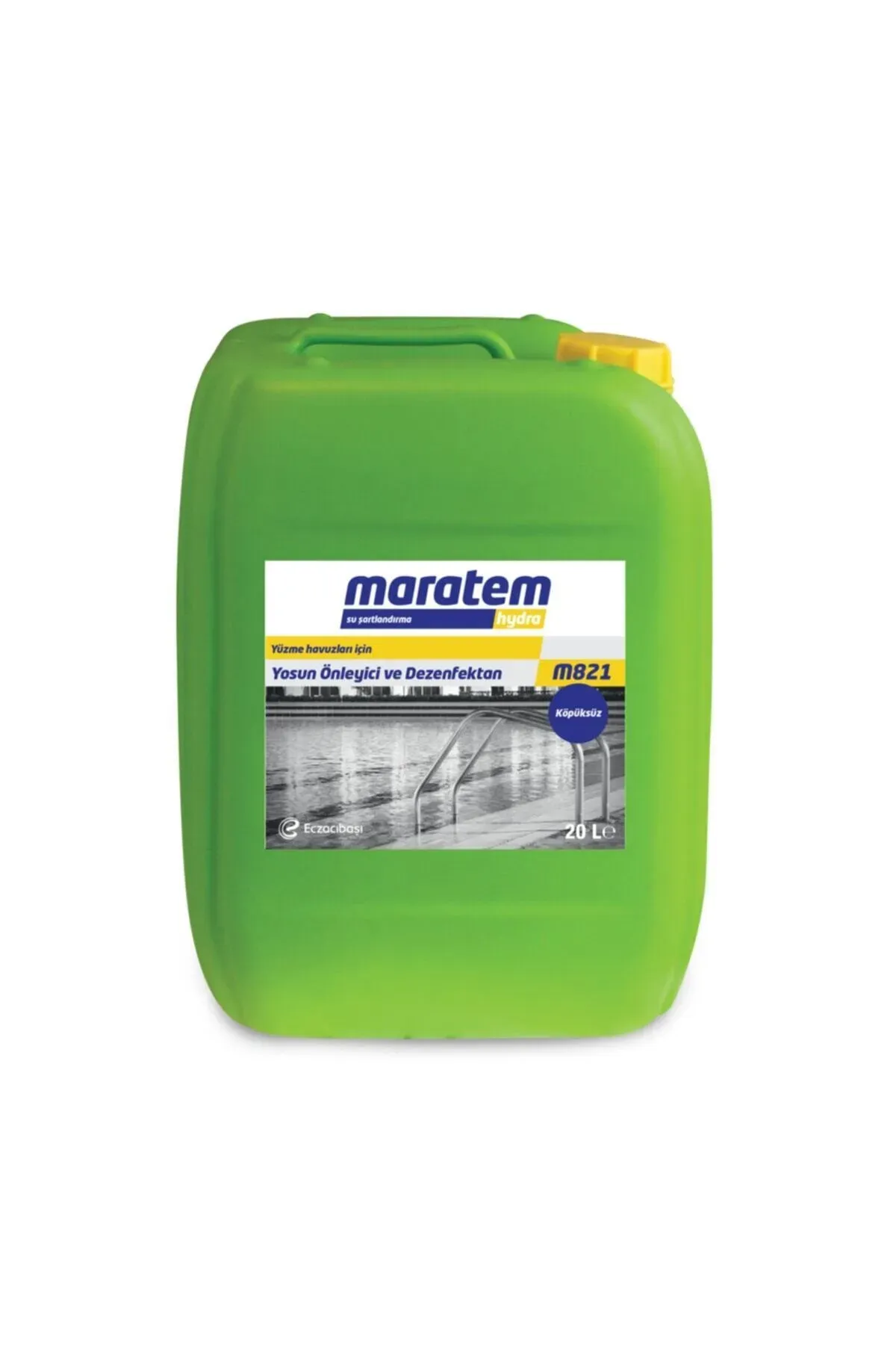 Maratem M821 Yosun Önleyici ve Dezenfektan – Köpüksüz – 20 L