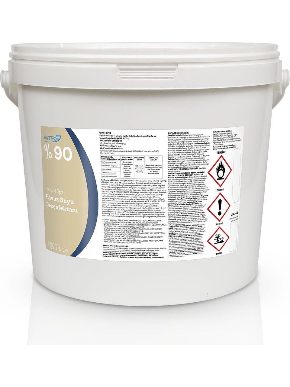 WTR 90 GRANÜL - TOZ KLOR 50 KG