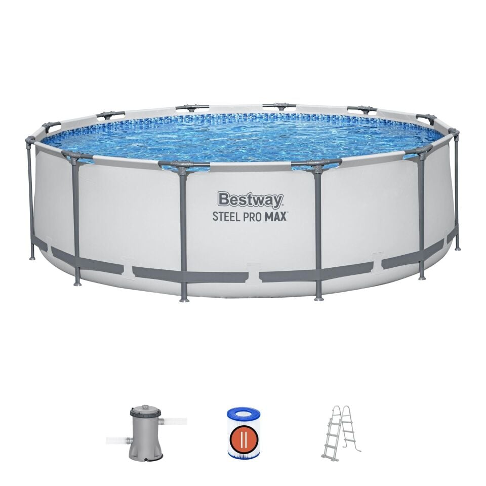 Bestway ® 56418 Steel Pro Max™ Yer Üstü Prefabrik Havuz Seti 3,66 M X 1,00 M