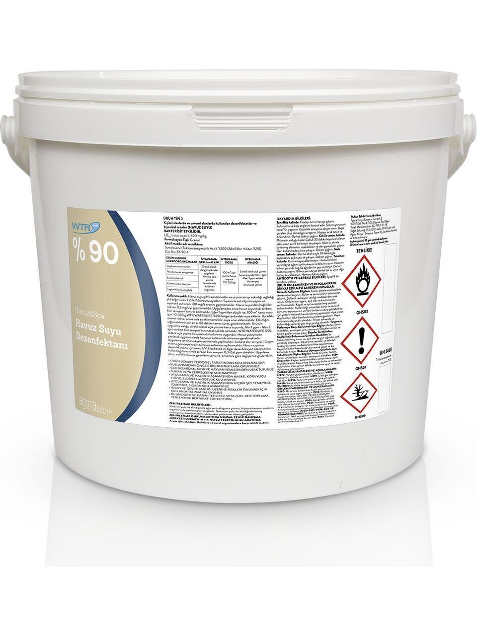 WTR 90 GRANÜL - TOZ KLOR 10 KG