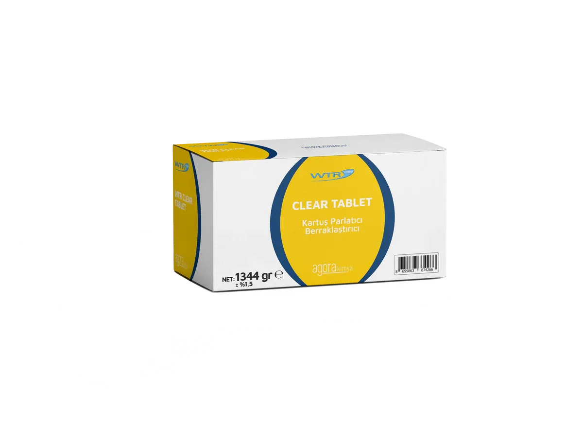 WTR CLEAR Tablet Havuz Suyu Parlatici- Topaklayic