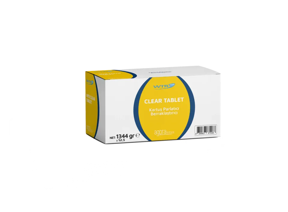 WTR CLEAR Tablet Havuz Suyu Parlatici- Topaklayic