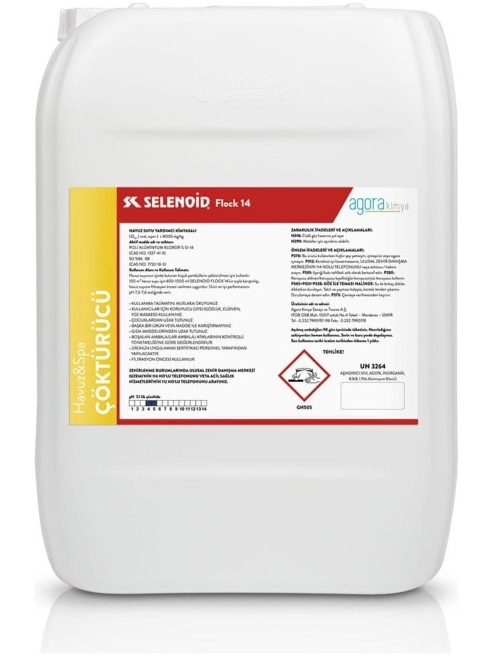 SELENOID FLOCK ÇÖKTÜRÜCÜ 10 LT