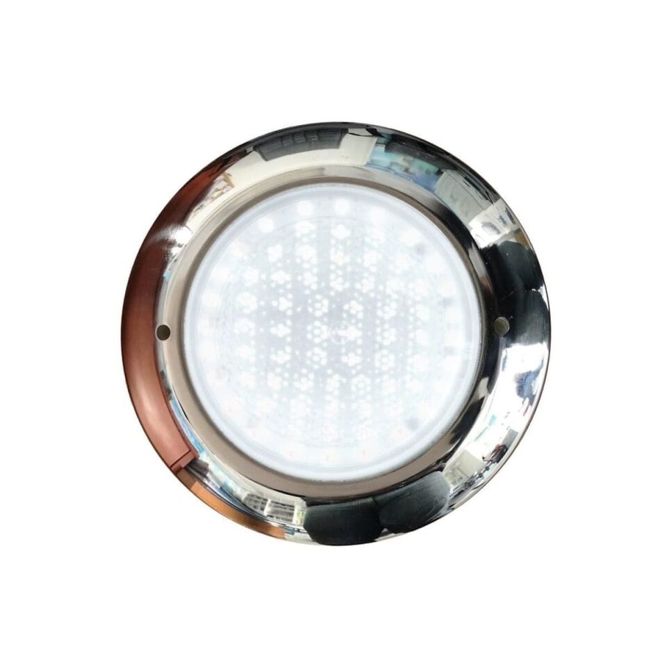 POOL LİGHT 36W SIVA ÜSTÜ AISI 316 KROM ÇERÇEVE HAVUZ LAMBASI