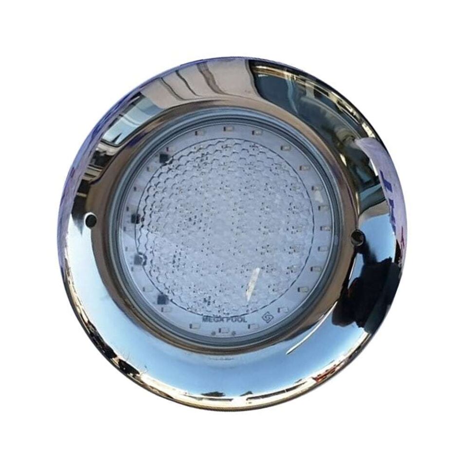 POOL LİGHT 36W SIVA ÜSTÜ AISI 316 KROM ÇERÇEVE HAVUZ LAMBASI