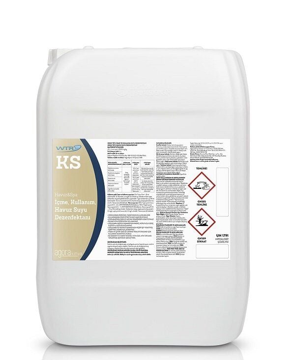 Wtr Ks İçme Suyu Dezenfeksiyonu 25 Kg