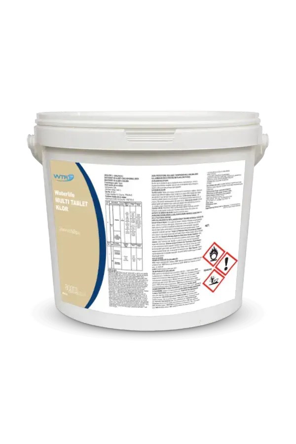 WTR MULTİ TABLET KLOR 25 kg