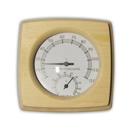 Ahşap Sauna Higrometre-Termometre